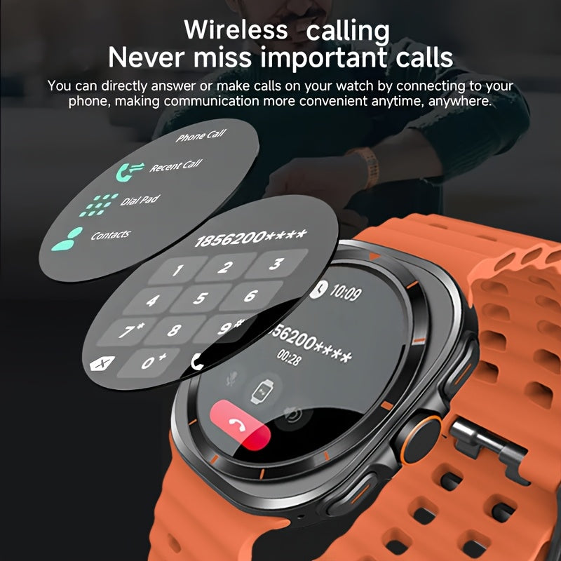 2025 X15MAX Ultra-long Life Wireless Smart Watch, with Features Such As Answering And Making Phone Calls, Message Reminders.