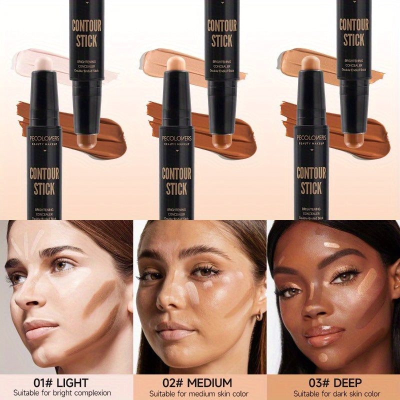 Contouring Stick, Waterproof, for Highlighting And Concealing, Suitable for Face Makeup And Bronzing