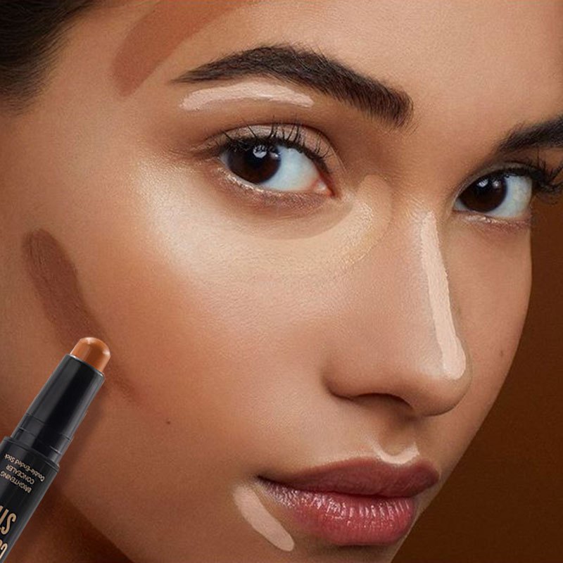 Contouring Stick, Waterproof, for Highlighting And Concealing, Suitable for Face Makeup And Bronzing