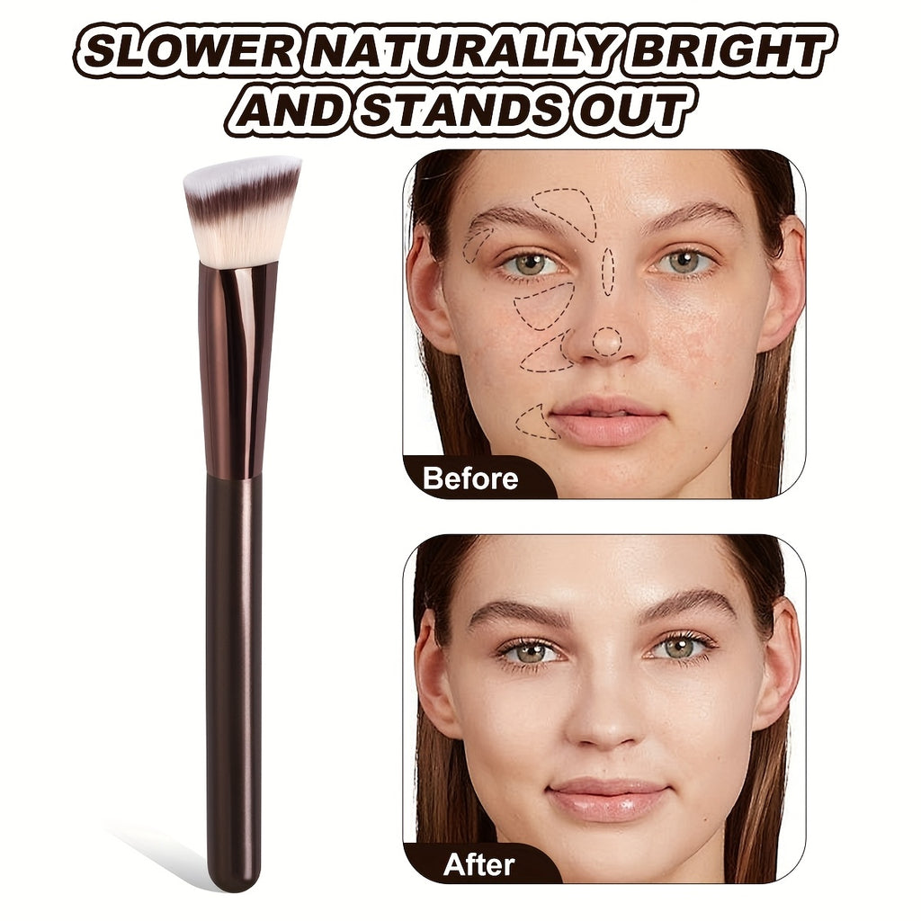 6/13pcs Multifunctional Makeup Brush Set | Foundation, Concealer, Blush Brushes with Soft Polyester Bristles, Travel-Portable, ABS Plastic Handle, Ideal Gift for Women