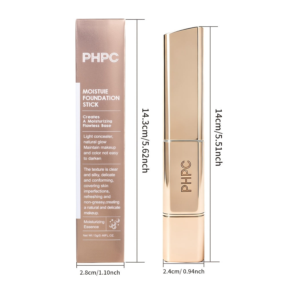Dual-Ended Foundation Concealer Stick • Available in 3 Colors • Detachable And Washable Brush Head • Waterproof And Sweatproof • High Coverage And Moisturizing • Natural Matte End • Suitable for All Skin Tones •