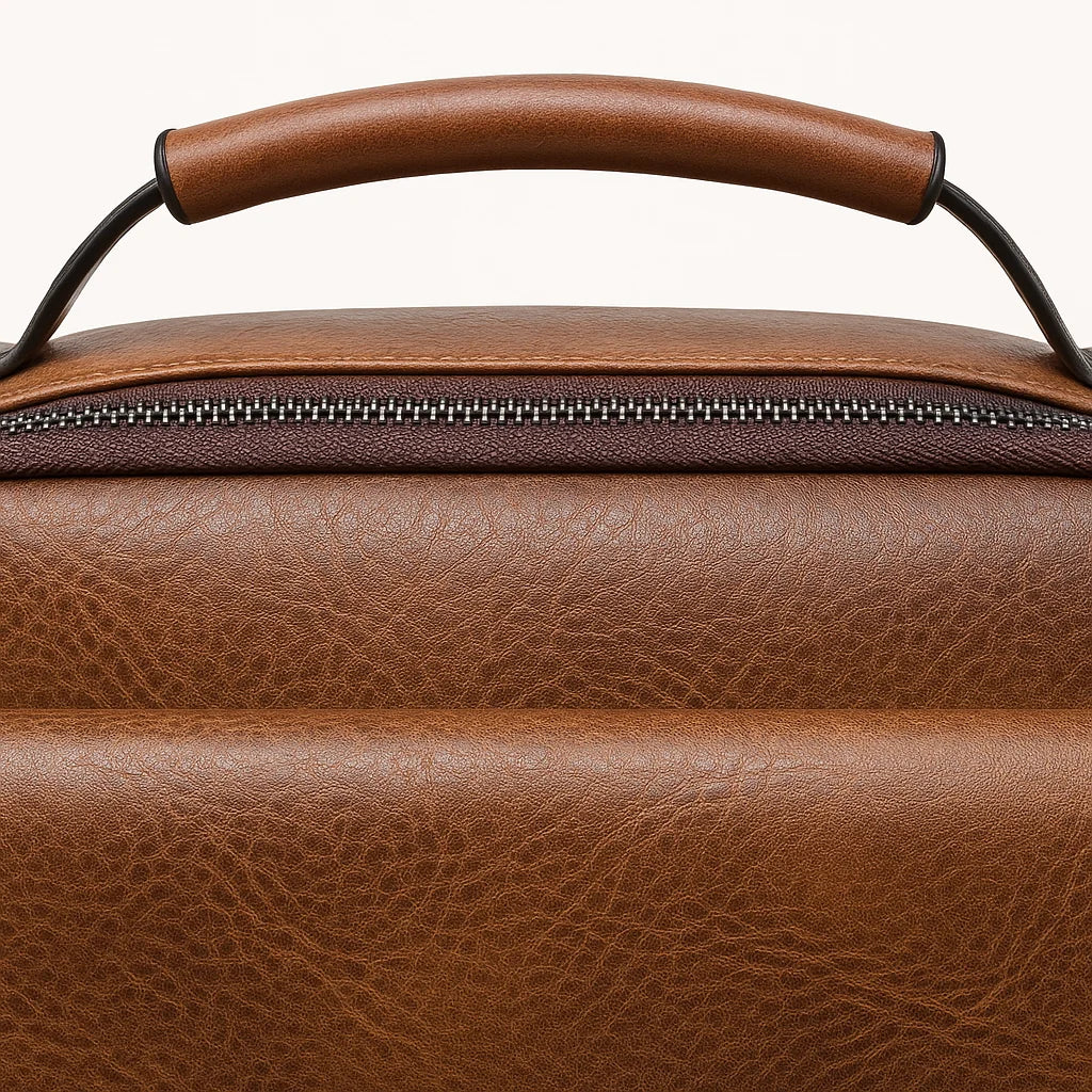 Men's Vintage PU Leather Crossbody Messenger Bag