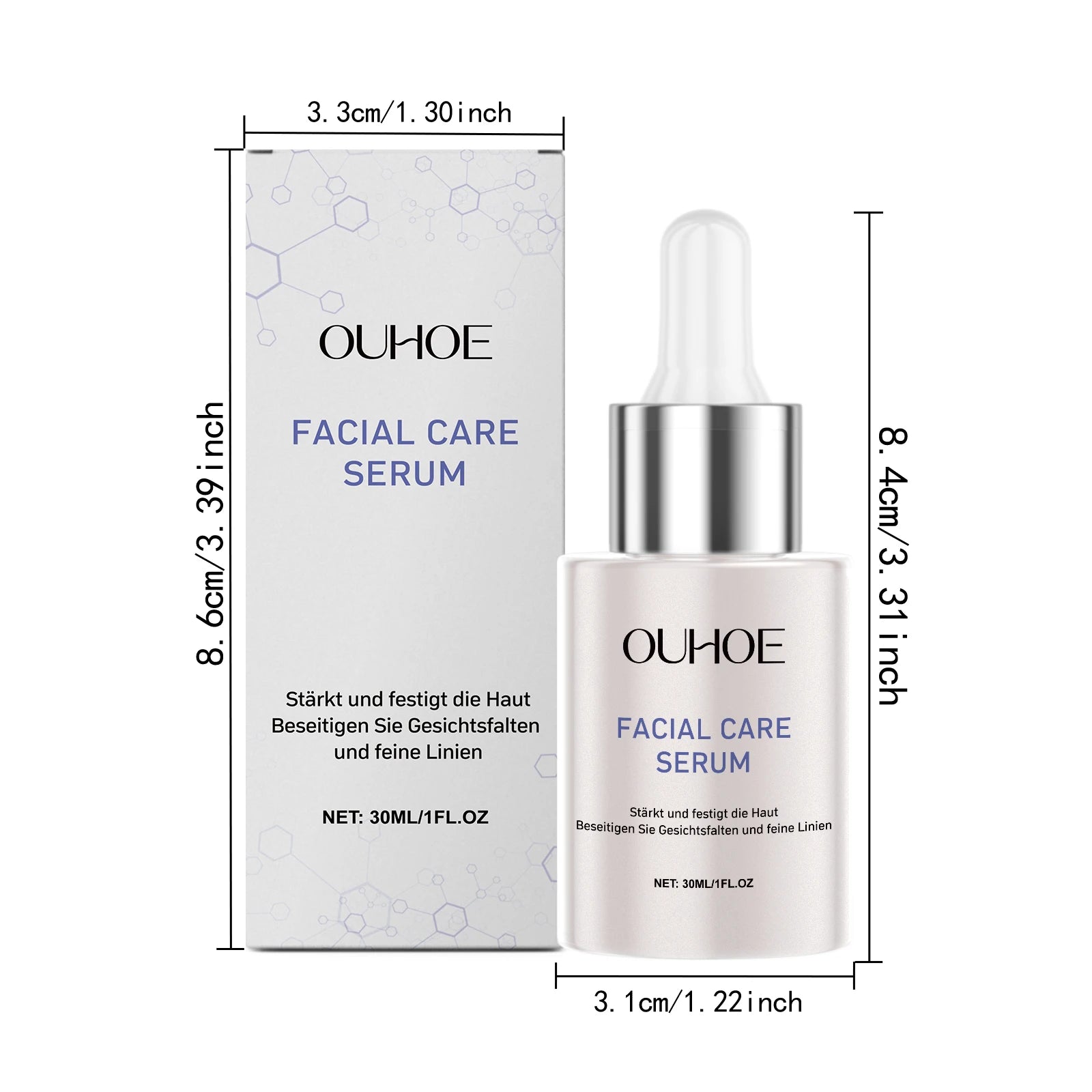 Centella 30ML Facial Serum Deep Moisturizing Improve Skin Texture Smoothing Boosts Elasticity Firming Lifting Face Care Serum