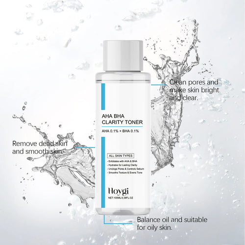 100ml Face Toner Deep Moisturizing Anti-oxidant Gentle Exfoliating Reduce Roughness Glowing Facial Toner for All Skin Types