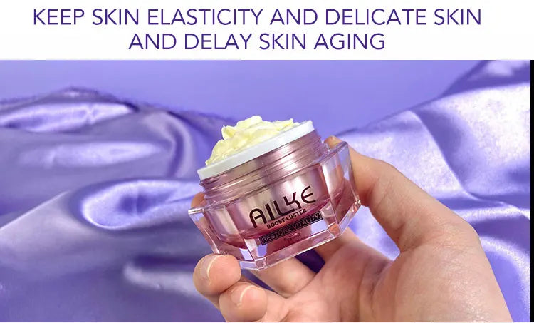 AILKE Lightening Anti-Wrinkle Face Cream, With Collagen, Hyaluronic Acid, Whitening Skin Care Women Facial Moisturizer Set