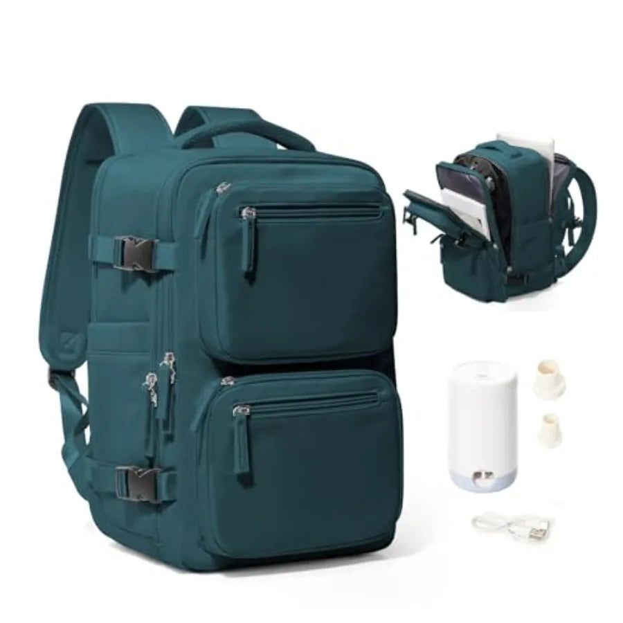 Small Vacpack Backpack with Vacuum Seal Backpack Travel Air Back Backpacks with Pump Travel Backpacks Compression Bag Men Carry
