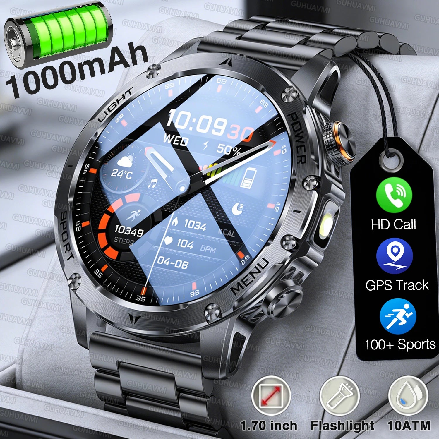 2026 Men Sturdy Durable Smart Watch
