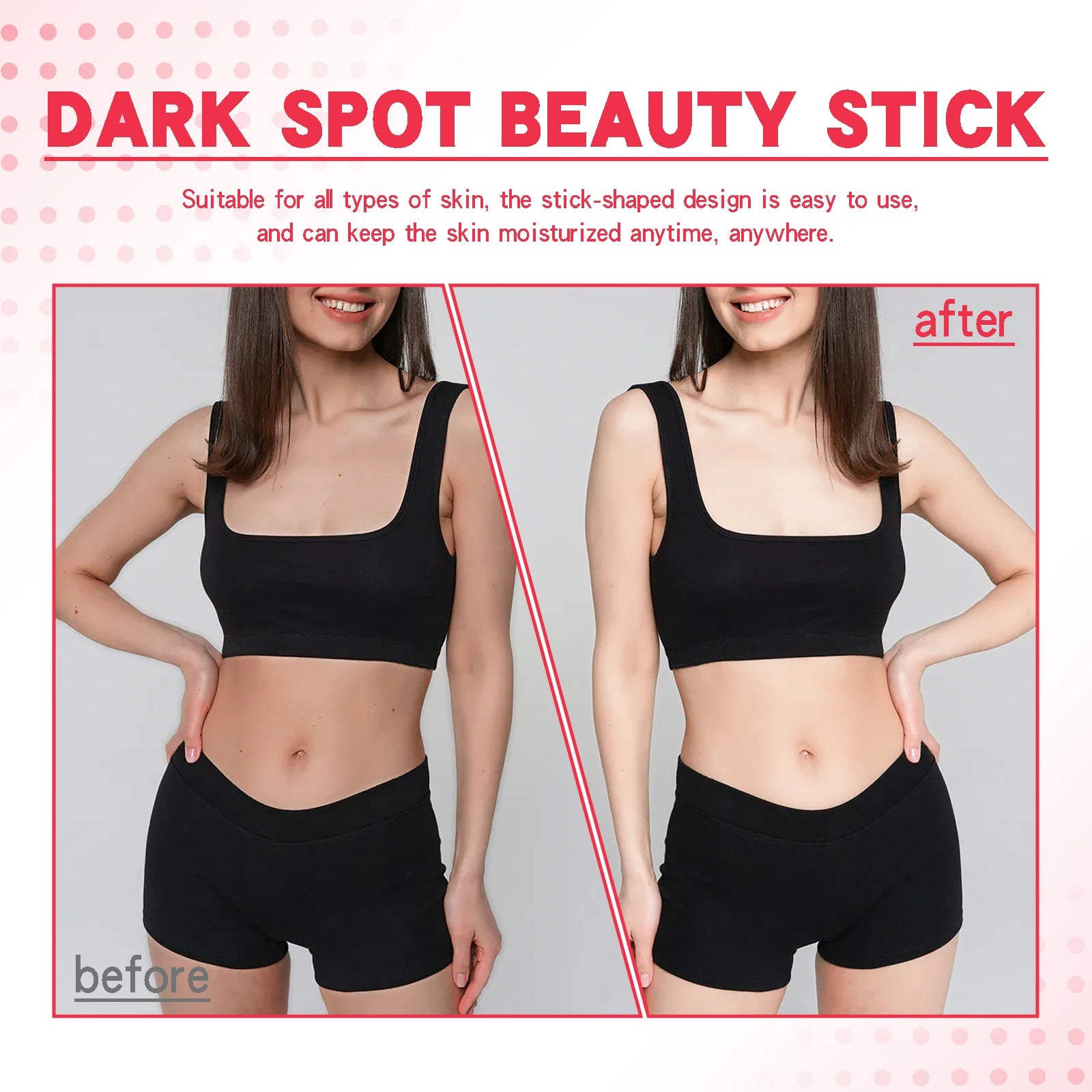 Lightening Body Cream Remove Dark Spots Melanin Bleaching Elbow Armpit Leg Knee Hips Thigh Moisturizing Whitening Underarm Stick