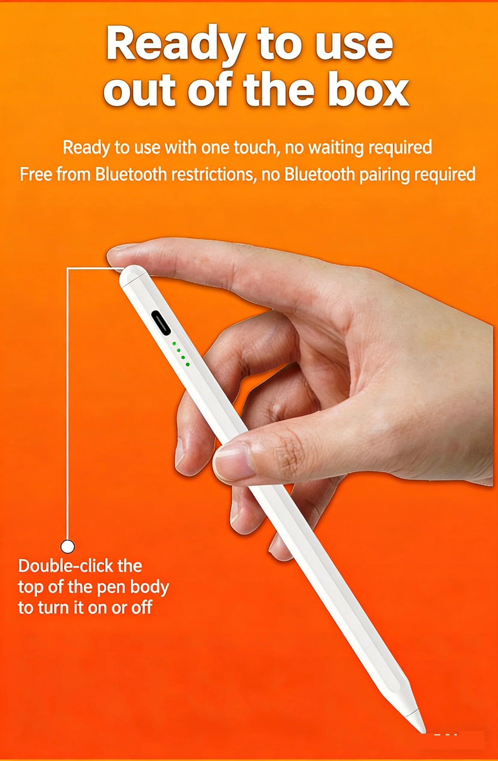 Universal Stylus Pen 2026 for Android & IOS Capacitive Screen Touch Pen Compatible with iPad Huawei Xiaomi Samsung Tablets
