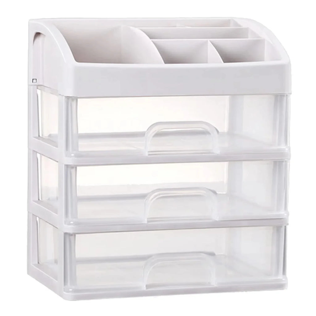 Desktop Storage Box Storage Drawer Hair Decoration Multi-layer Storage Cabinet Cosmetics Jewelry Box Stationery Multi-functional