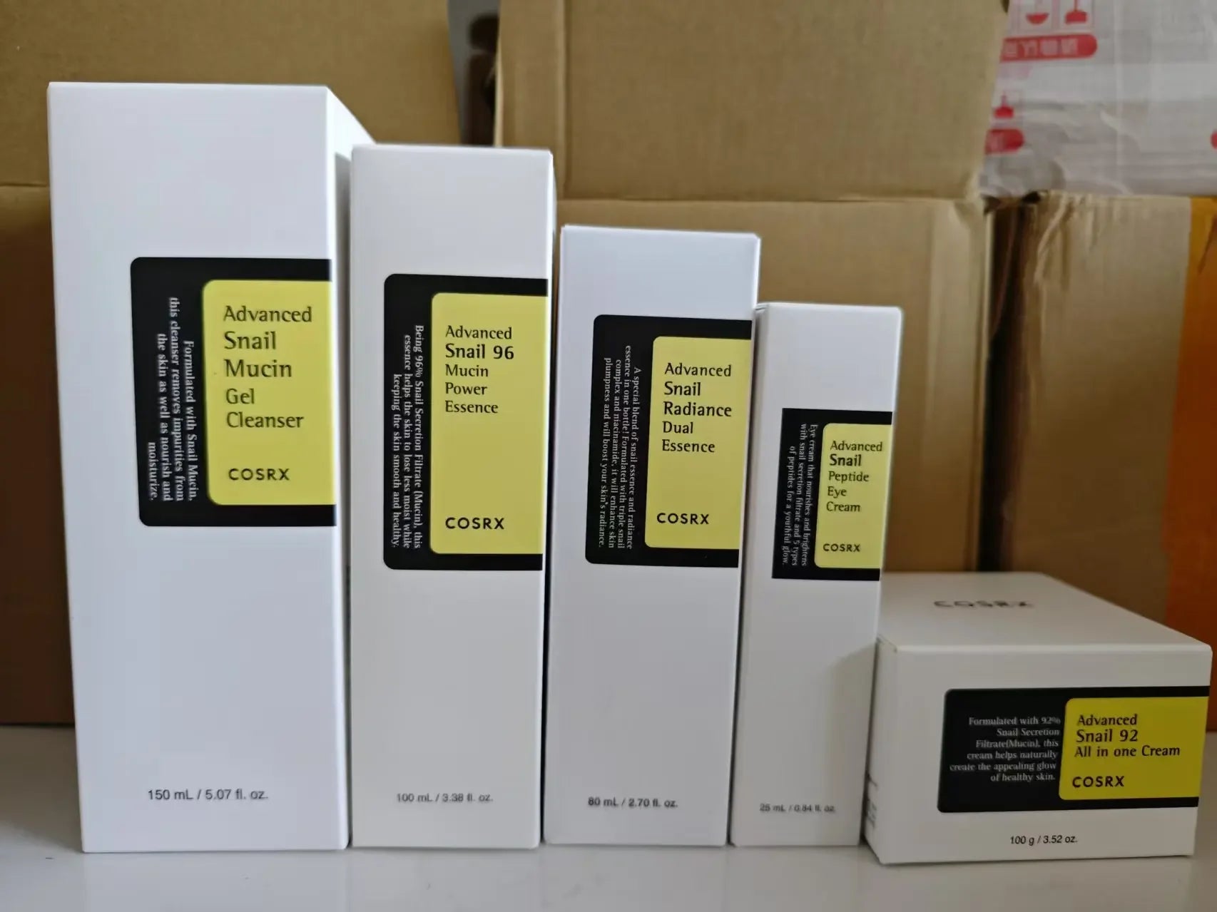 Snail 92 Cream Snail 96 Essence Moisturizing Skin Moisturizing Whitening Korean Facial Care