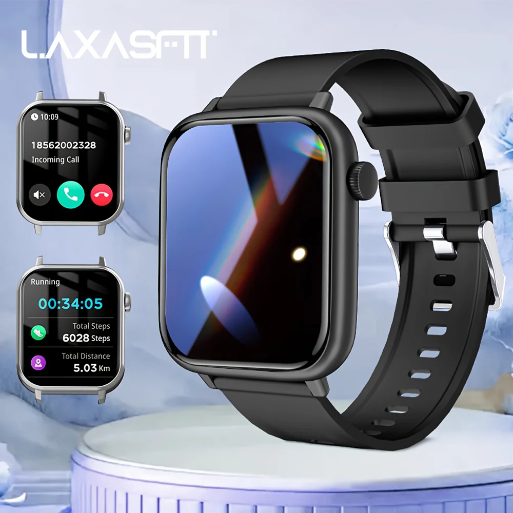 New Waterproof Smart Watch Bluetooth Call Women Men Watch