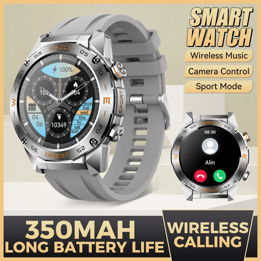 Military Smart Watch for Men1.46"Fitness Tactical Smart watch