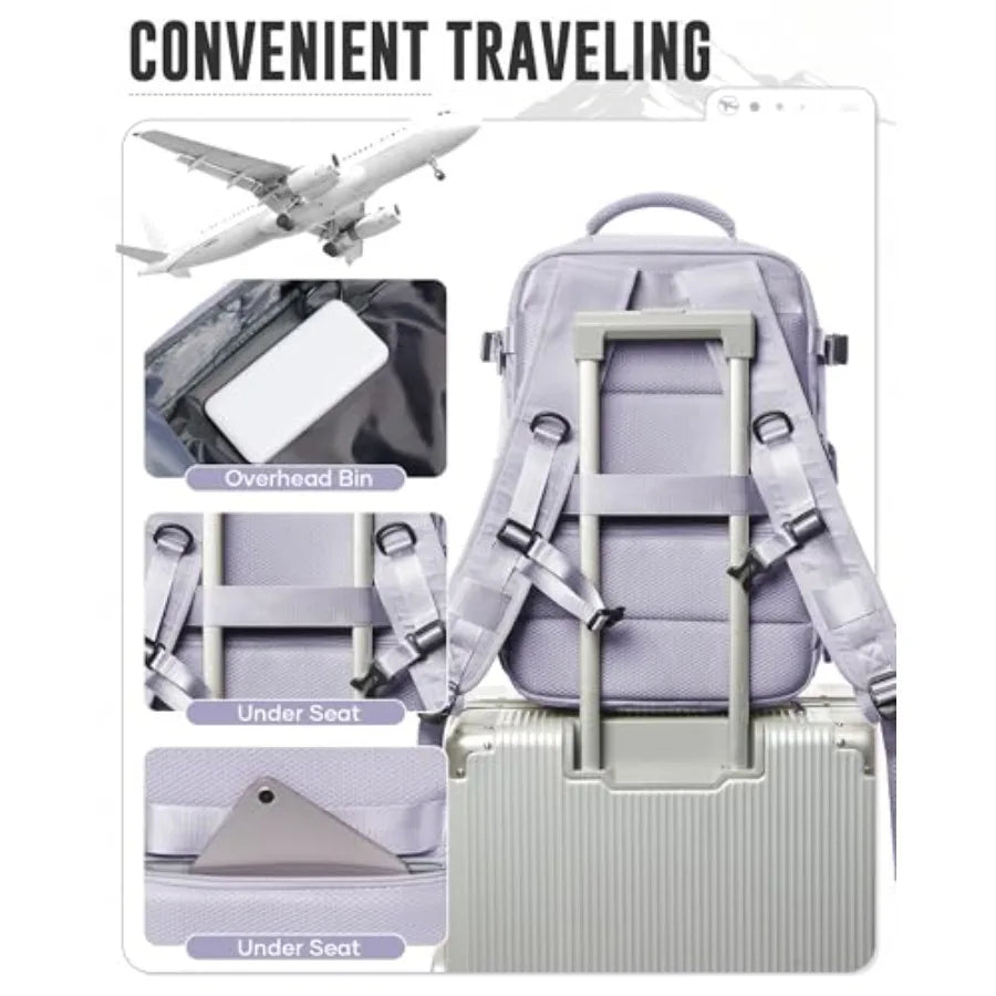 Vacuum Travel Backpack with Electric Pump for Women Men Vacpack Seal Compression Bags Waterproof Travel Backpack Carry on Fligh