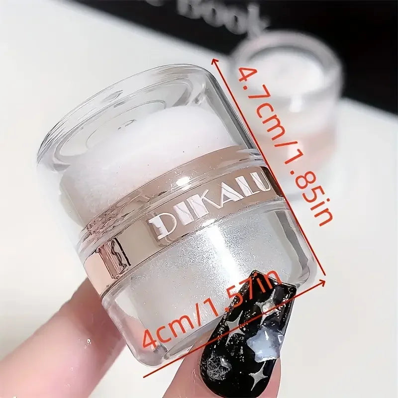 Wedding Party Highlight Powder, Buildable Medium-Density Shimmer for Face and Body, Waterproof Portable Compact, Creates Natural