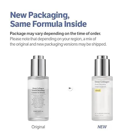 SUNGBOON EDITOR Deep Collagen Wrinkle Filler Serum | Volufiline + Collagen + Niacinamide | Firming, Wrinkle Care, Skin