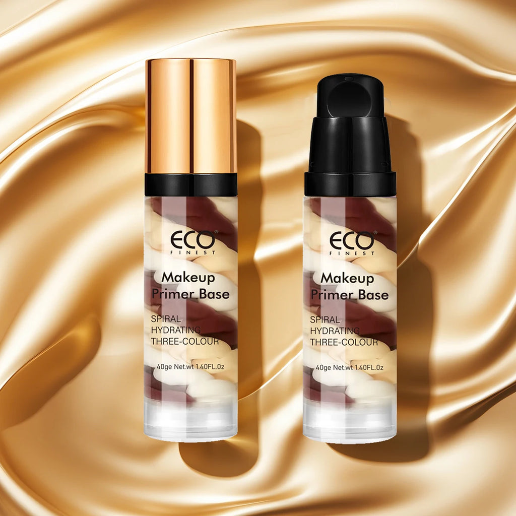 2-Pack 40g Radiant Makeup Primer Moisturizing Even Skin Tone Blemish & Pore Covering Color Makeup Base