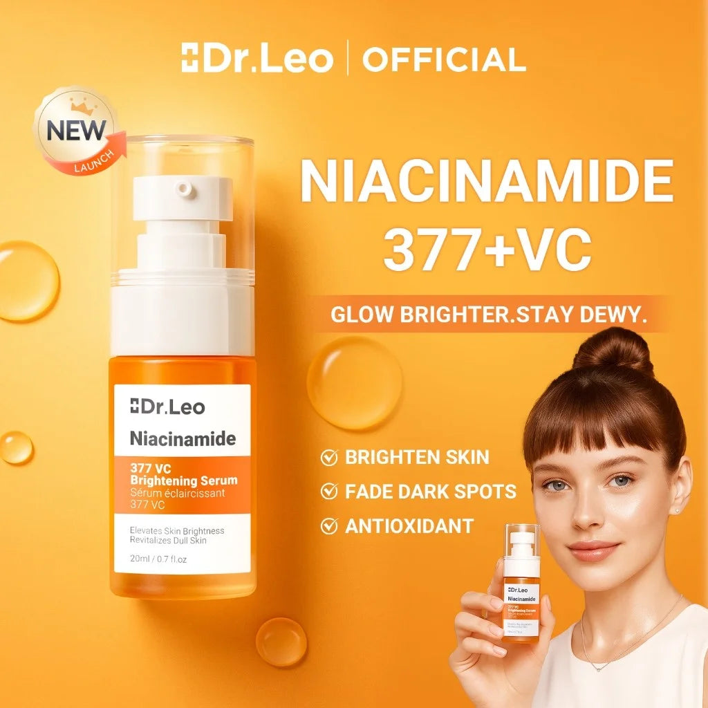 Dr.Leo SymWhite 377 Whitening Lotion Dark Spot Remover Niacinamide Whitening Essence Moisturizing Reduce Redness 20ML