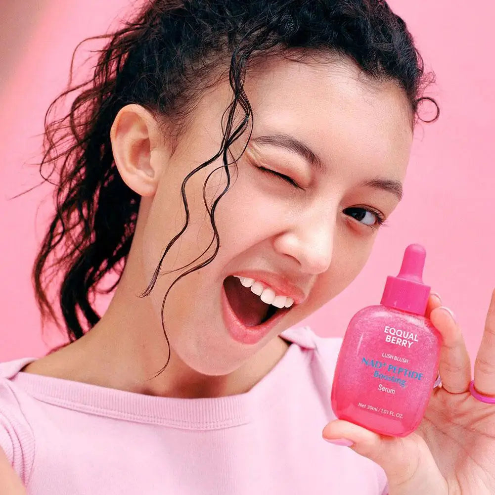 Eqqual Berry Shrink Firming Pores Essence, VITAMIN Illuminating Serum Bakuchiol Plumping Serum Brightening, Skin Care