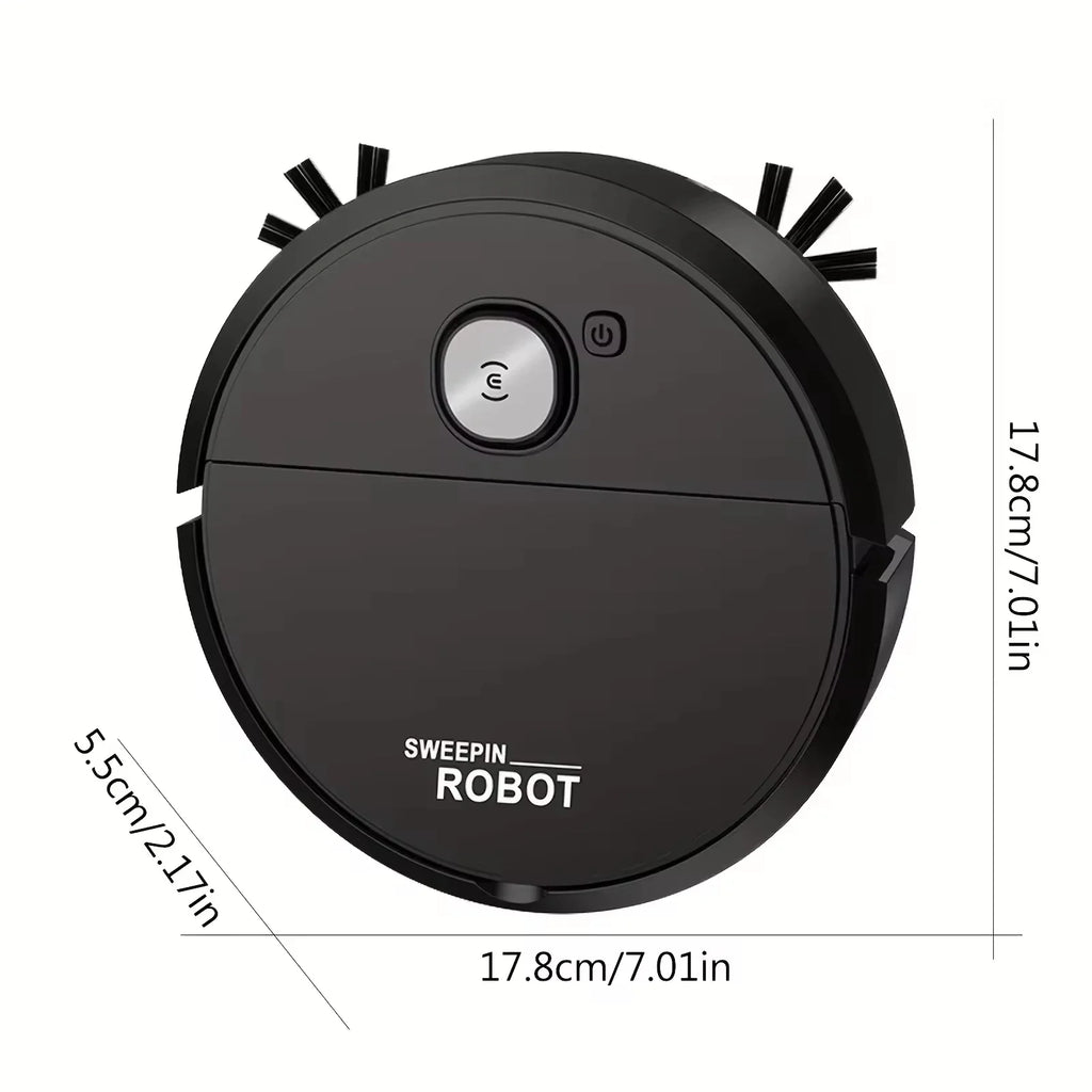 3-in-1 Robot Vacuum Cleaner 4000Pa Strong Suction Smart Sweeping Mopping Robot for Home Floor Dust Pet Hair Quiet Auto Cleaning