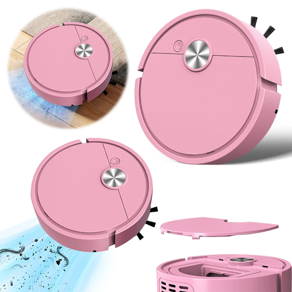 2025 New Vacuum Cleaner Automatic Robot Smart Sweeping Cleaning Machine Mopping Dragging Cleaning Sweep Floor USB Sweeping Robot