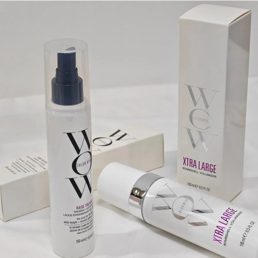 Colorn Wow Anti-Frizz Conditioner Mousse Volume Defining Spray Super Natural Softness Root Smoothing And Smoothing Hair Serum