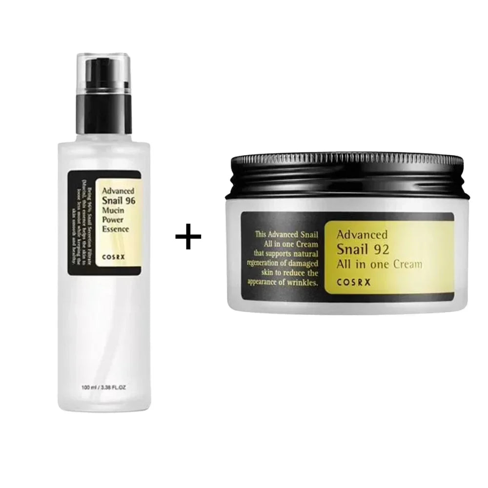 Snail 92 Cream Snail 96 Essence Moisturizing Skin Moisturizing Whitening Korean Facial Care