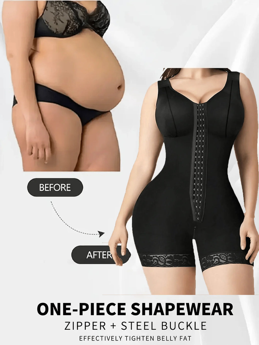 High Compression Fajas Colombiana Short Girdles With Brooches Bust For Daily And Post-Surgical Use Slimming Sheath Belly Women