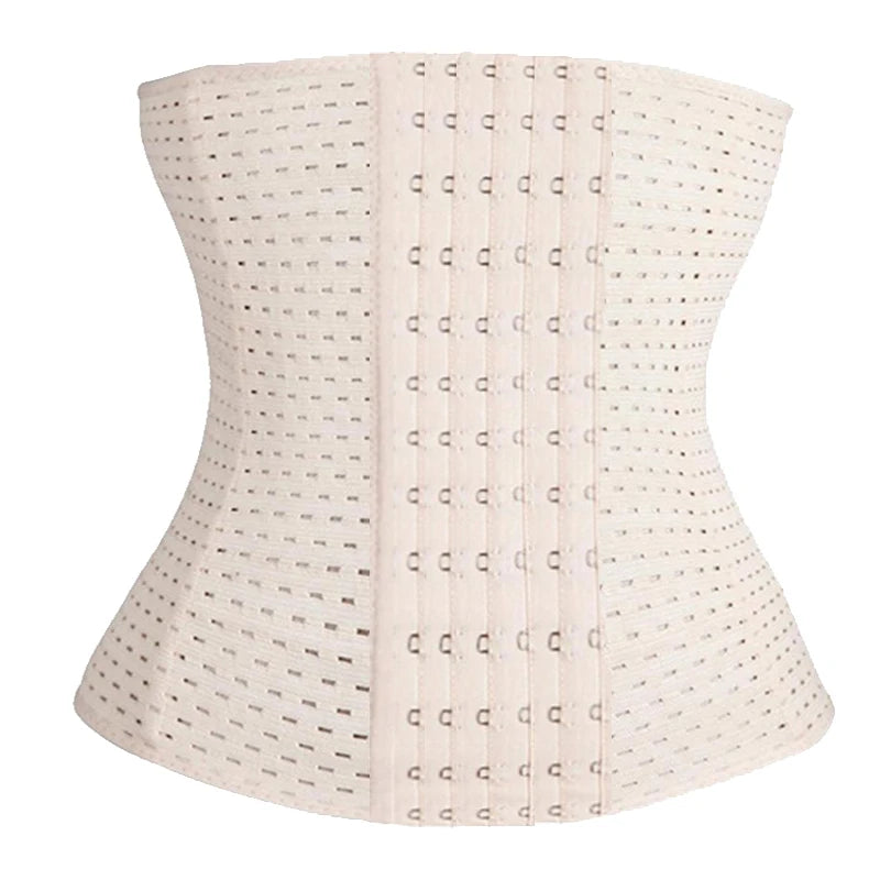 Lilvigor Slimming Waist Trainer Belt Shapewear Women Belly Cincher Body Shaper Fat Compression Strap Girdles Firm Hook Corset