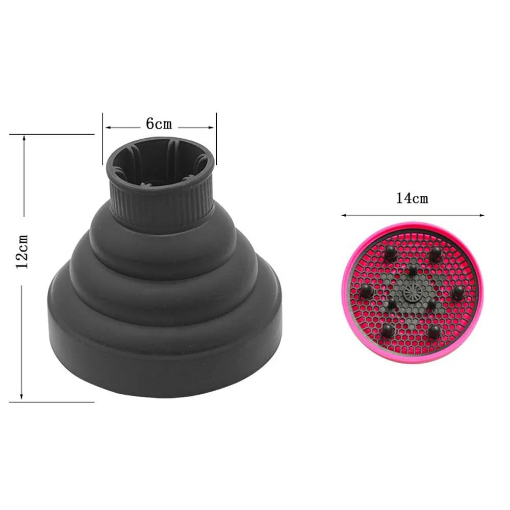 Profession Blow Dryer Diffuser Attachment for Natural Thick Hair Collapsible Hair Blower Diffuser Styling Hairdressing Tool