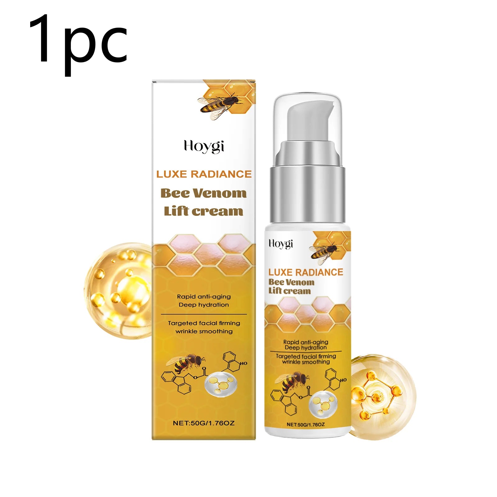 Bee Venom Cream Face Remove Wrinkles Lifting Firming Improve Skin Sagging Tightening Nourishing Repair Anti-Aging Moisturizing