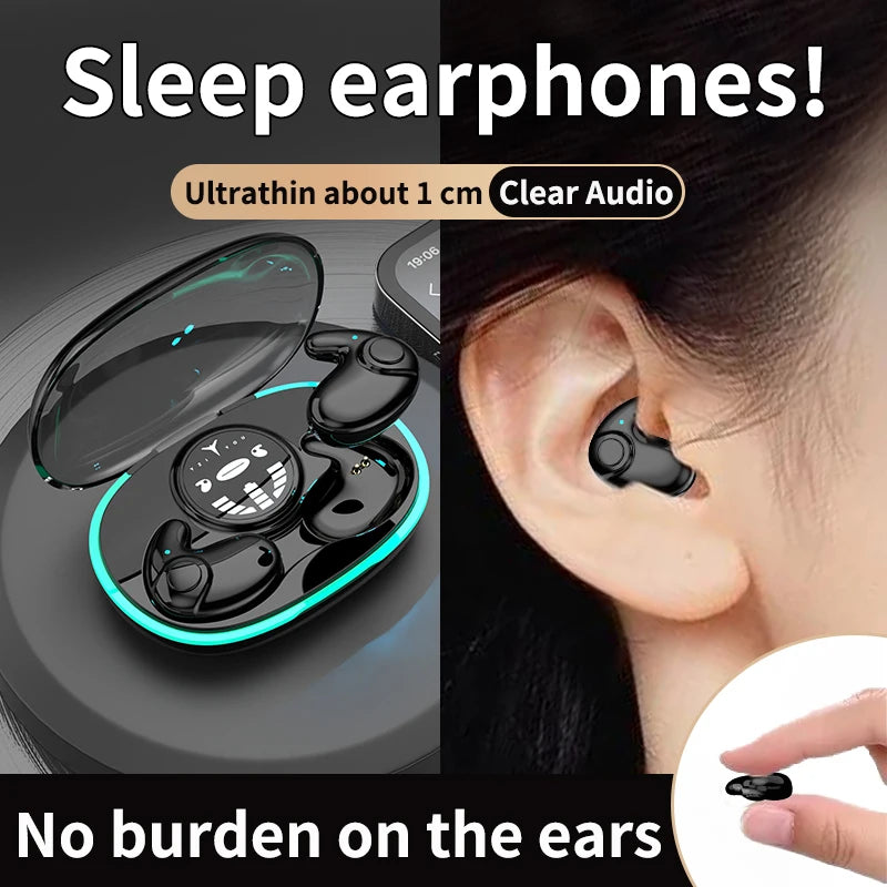 Sleep Earbuds for Side Sleepers Invisible Bluetooth Ear Buds