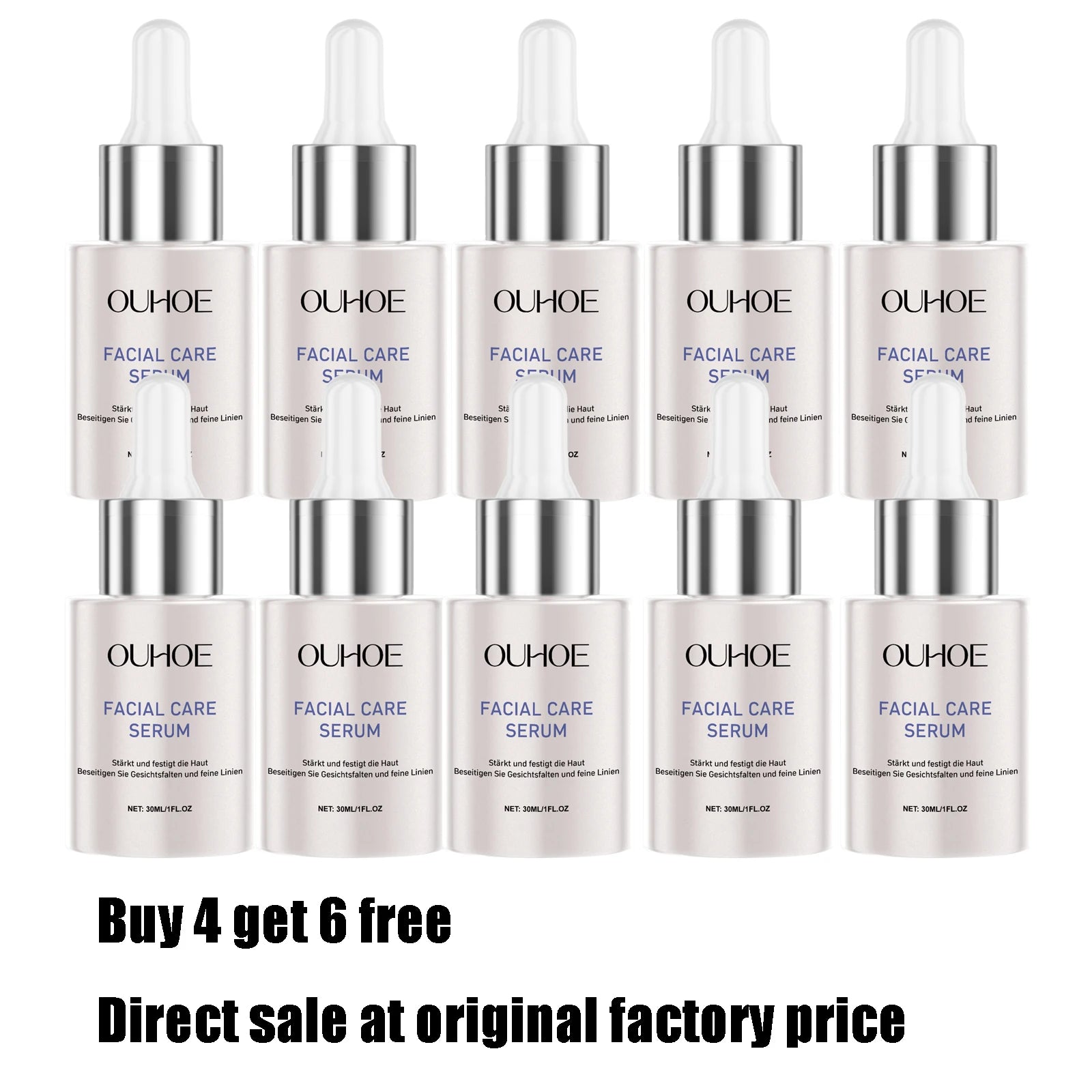 Centella 30ML Facial Serum Deep Moisturizing Improve Skin Texture Smoothing Boosts Elasticity Firming Lifting Face Care Serum