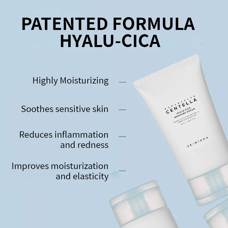 Korean Centella Hyalu-Cica Moisture Cream and Facial Hyalu Cica Water-Fit