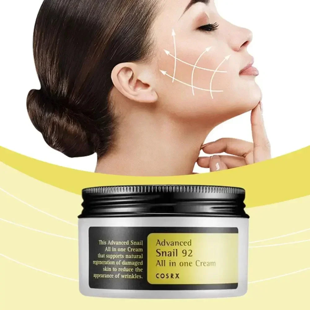 Snail 92 Cream Snail 96 Essence Moisturizing Skin Moisturizing Whitening Korean Facial Care