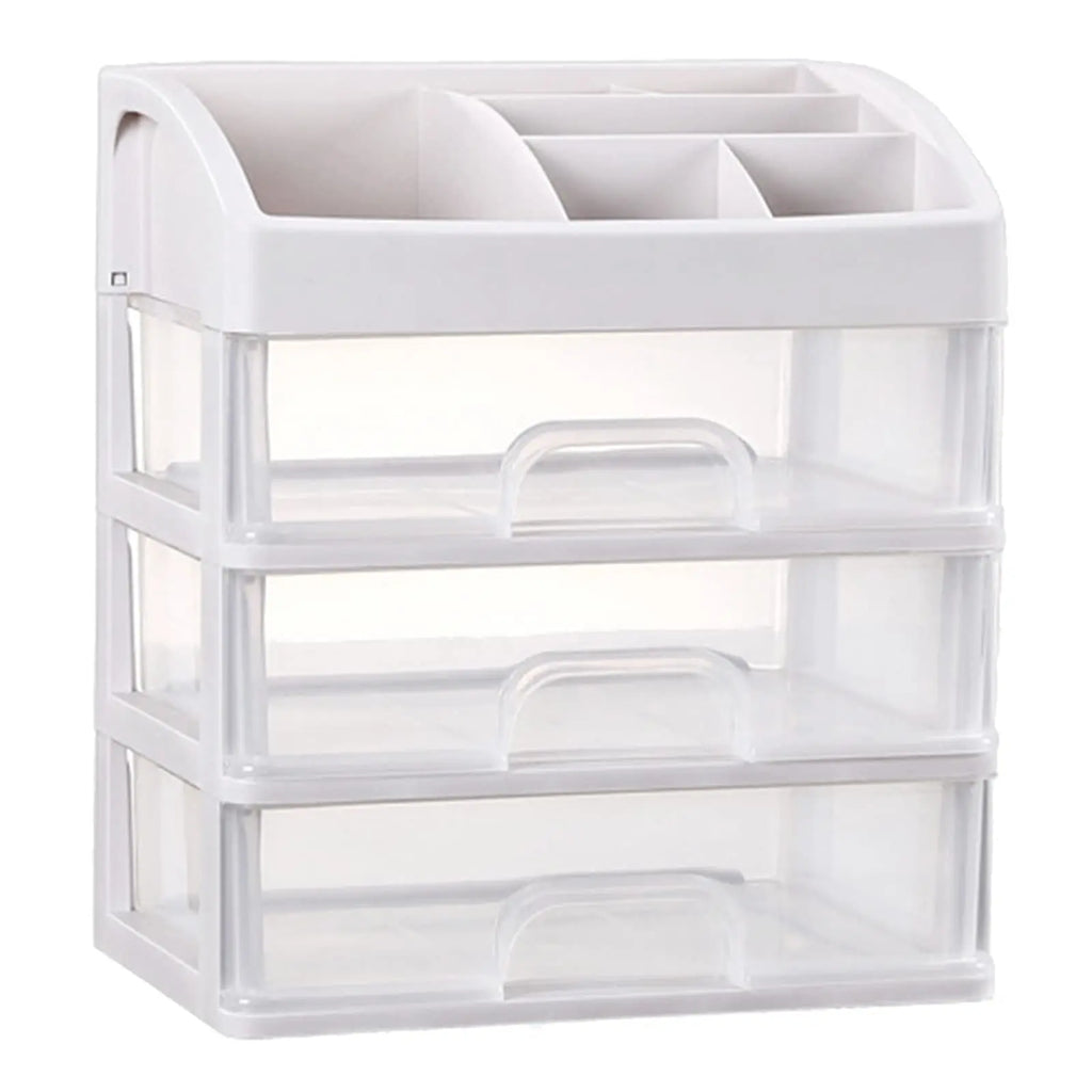 Desktop Storage Box Storage Drawer Hair Decoration Multi-layer Storage Cabinet Cosmetics Jewelry Box Stationery Multi-functional
