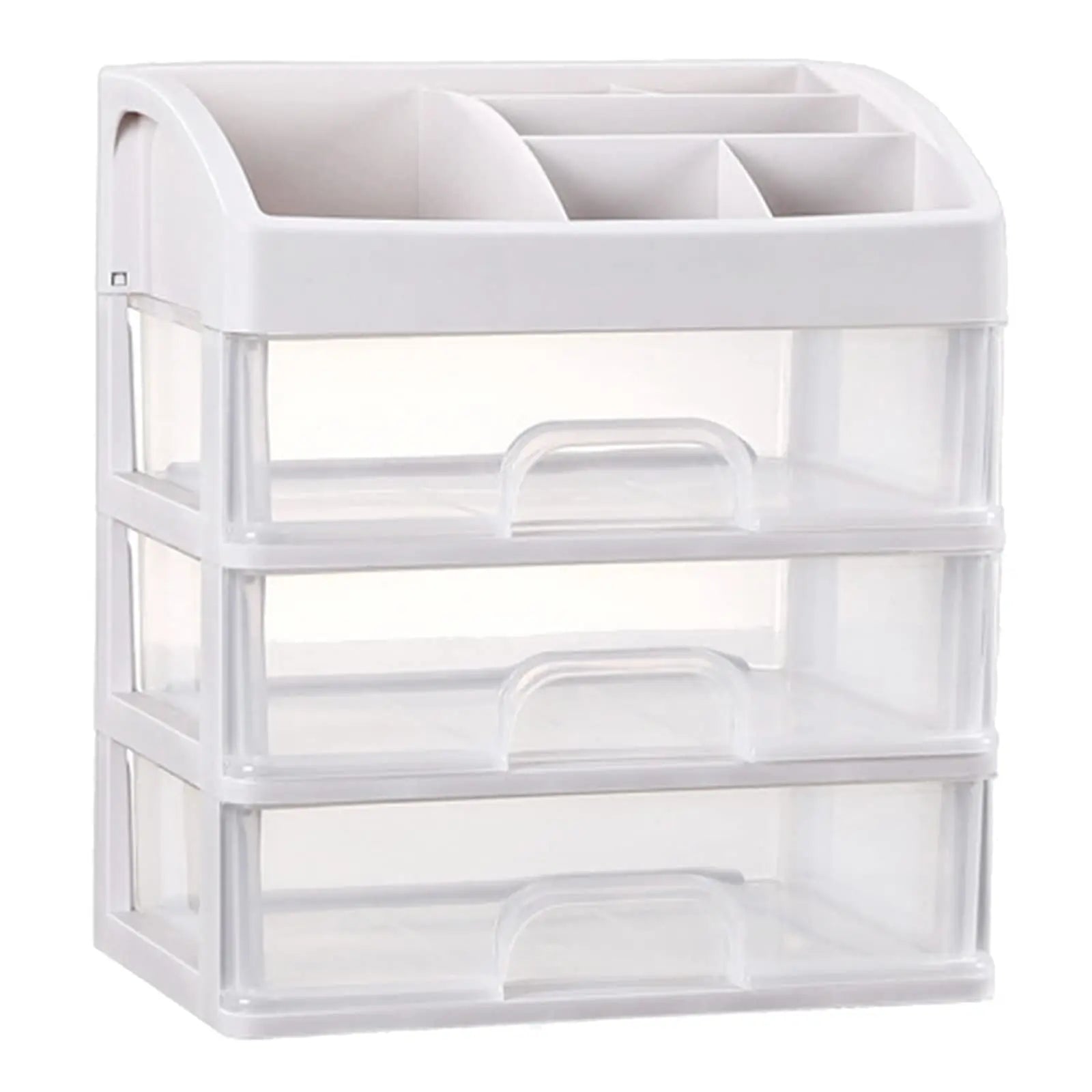 Desktop Storage Box Storage Drawer Hair Decoration Multi-layer Storage Cabinet Cosmetics Jewelry Box Stationery Multi-functional
