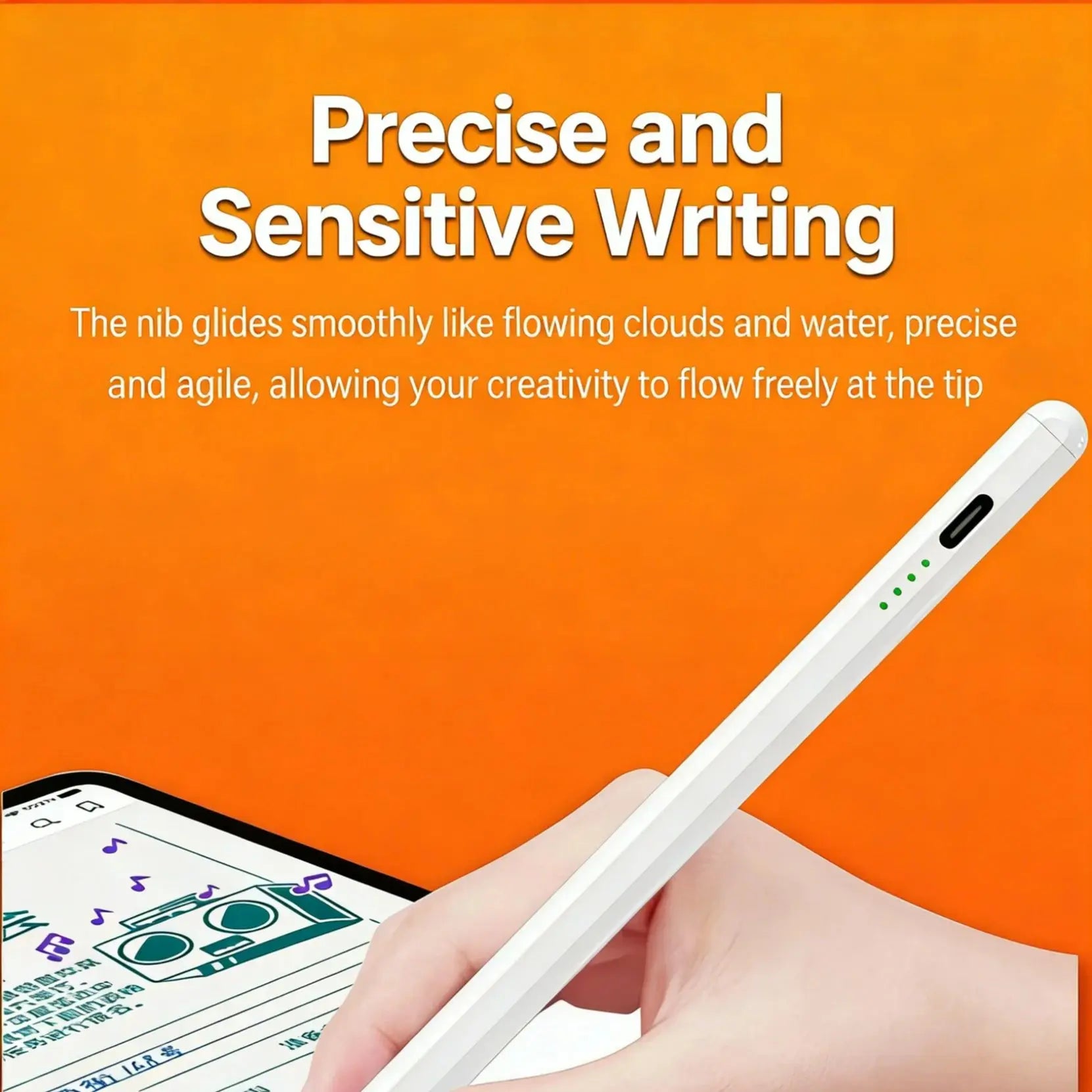 Universal Stylus Pen 2026 for Android & IOS Capacitive Screen Touch Pen Compatible with iPad Huawei Xiaomi Samsung Tablets