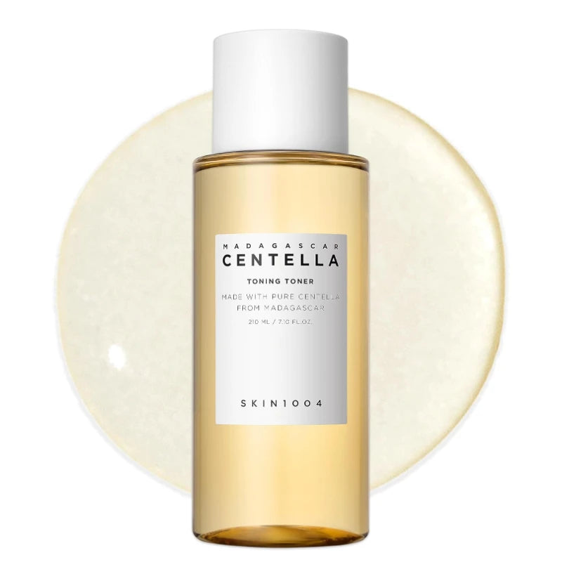 Korean SKIN1004 Skincare Centella  3 Pcs Toning Toner, Pore Care Light Cleansing Oil, Facail Serum for Soothing Sensitive Skin