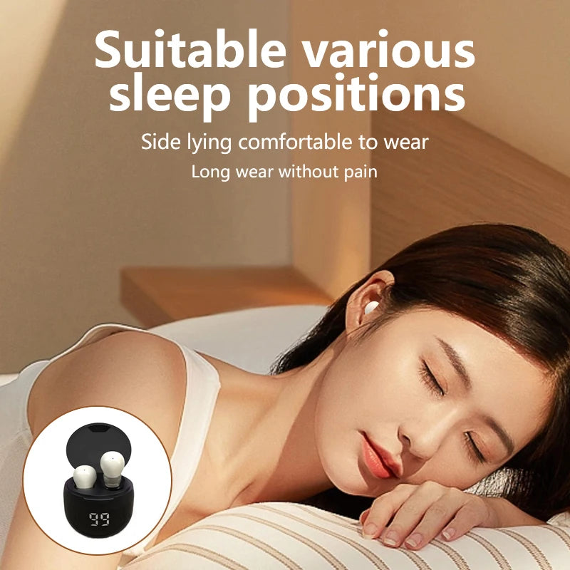 Super bass Sleep Headphones Wireless Bluetooth Earphones