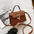 New Style Women's Bag with Lock Closure Fashionable Women Bag Trendy Embossed Women's Shoulder Bag Popular Crossbody Bag