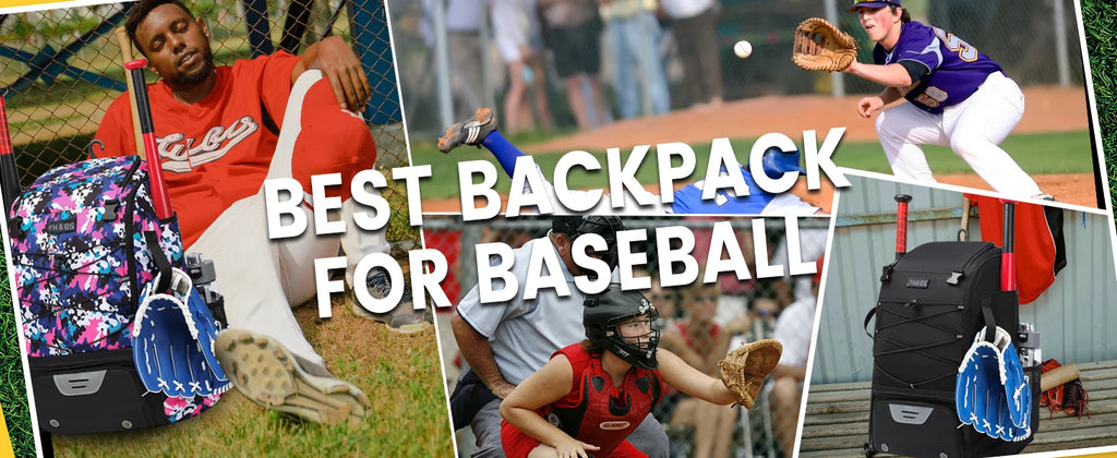 Baseball Equipment Bag Baseball Backpack with Shoe Compartment Softball Bat Bag for Youth Large Capacity Sport Baseball Backpack