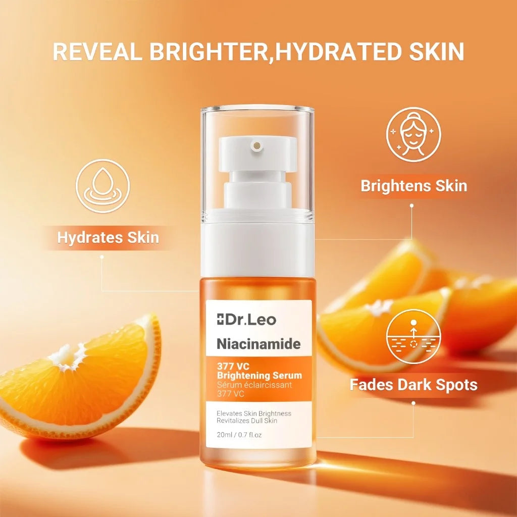Dr.Leo SymWhite 377 Whitening Lotion Dark Spot Remover Niacinamide Whitening Essence Moisturizing Reduce Redness 20ML