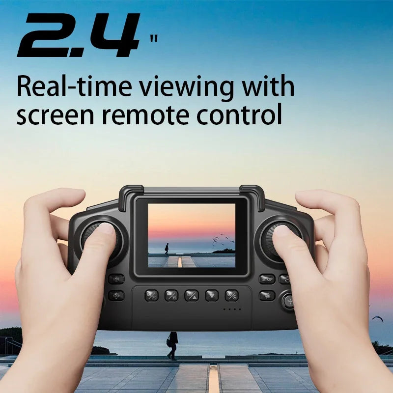 E88 PRO 8K Camera Drone Gift Set Two Batteries Foldable with Carry Case WiFi FPV & Auto Hover Easy To Fly for Beginners