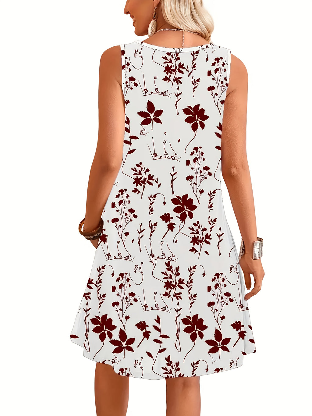 European and American • Summer Fashion • Printed Long Dress