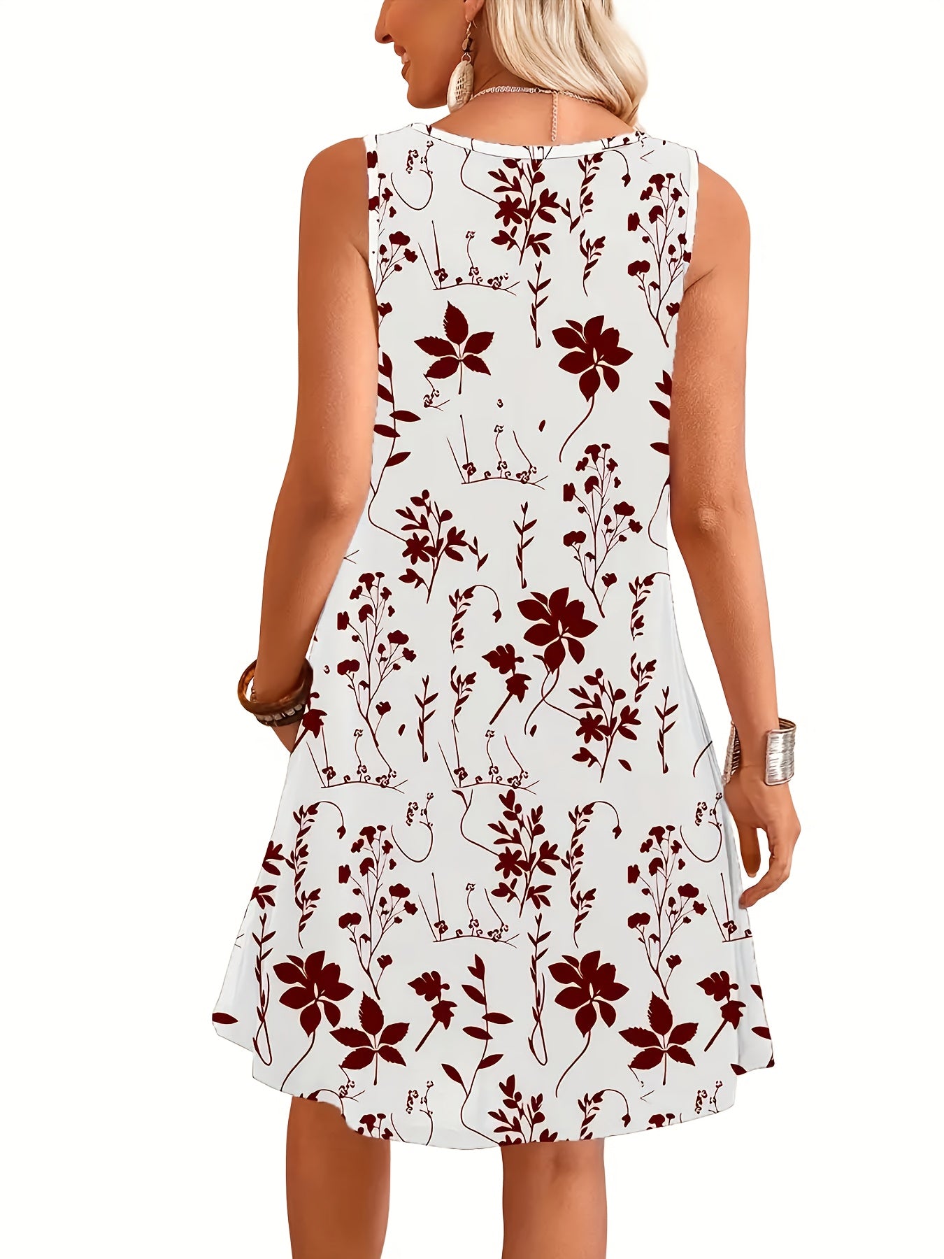 European and American • Summer Fashion • Printed Long Dress