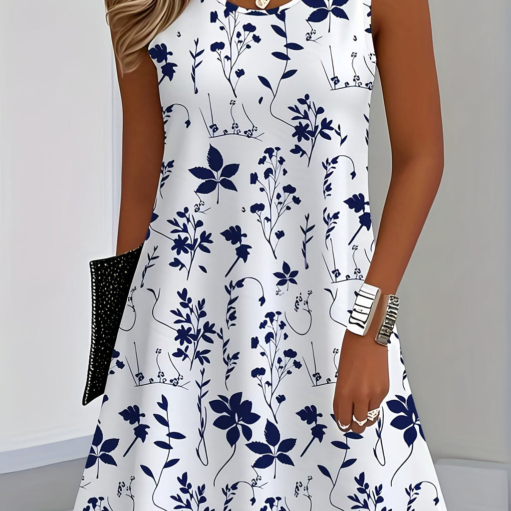 European and American • Summer Fashion • Printed Long Dress