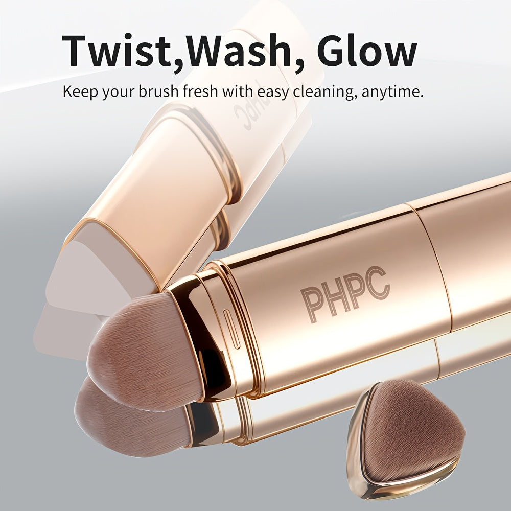 Dual-Ended Foundation Concealer Stick • Available in 3 Colors • Detachable And Washable Brush Head • Waterproof And Sweatproof • High Coverage And Moisturizing • Natural Matte End • Suitable for All Skin Tones •