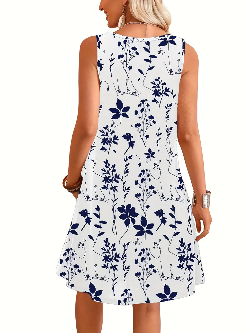 European and American • Summer Fashion • Printed Long Dress