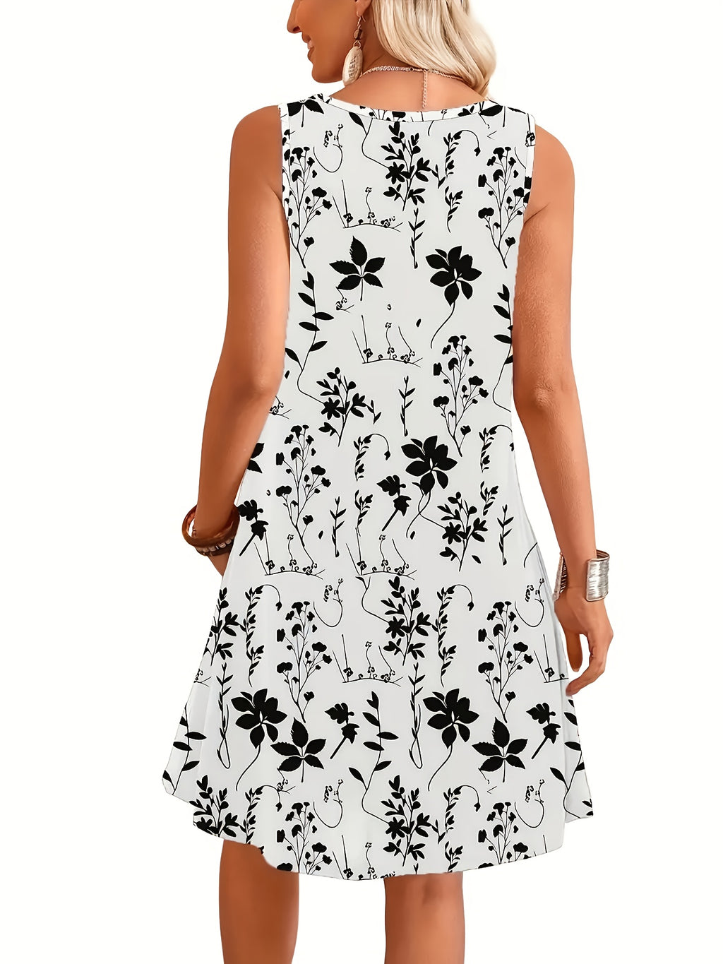 European and American • Summer Fashion • Printed Long Dress